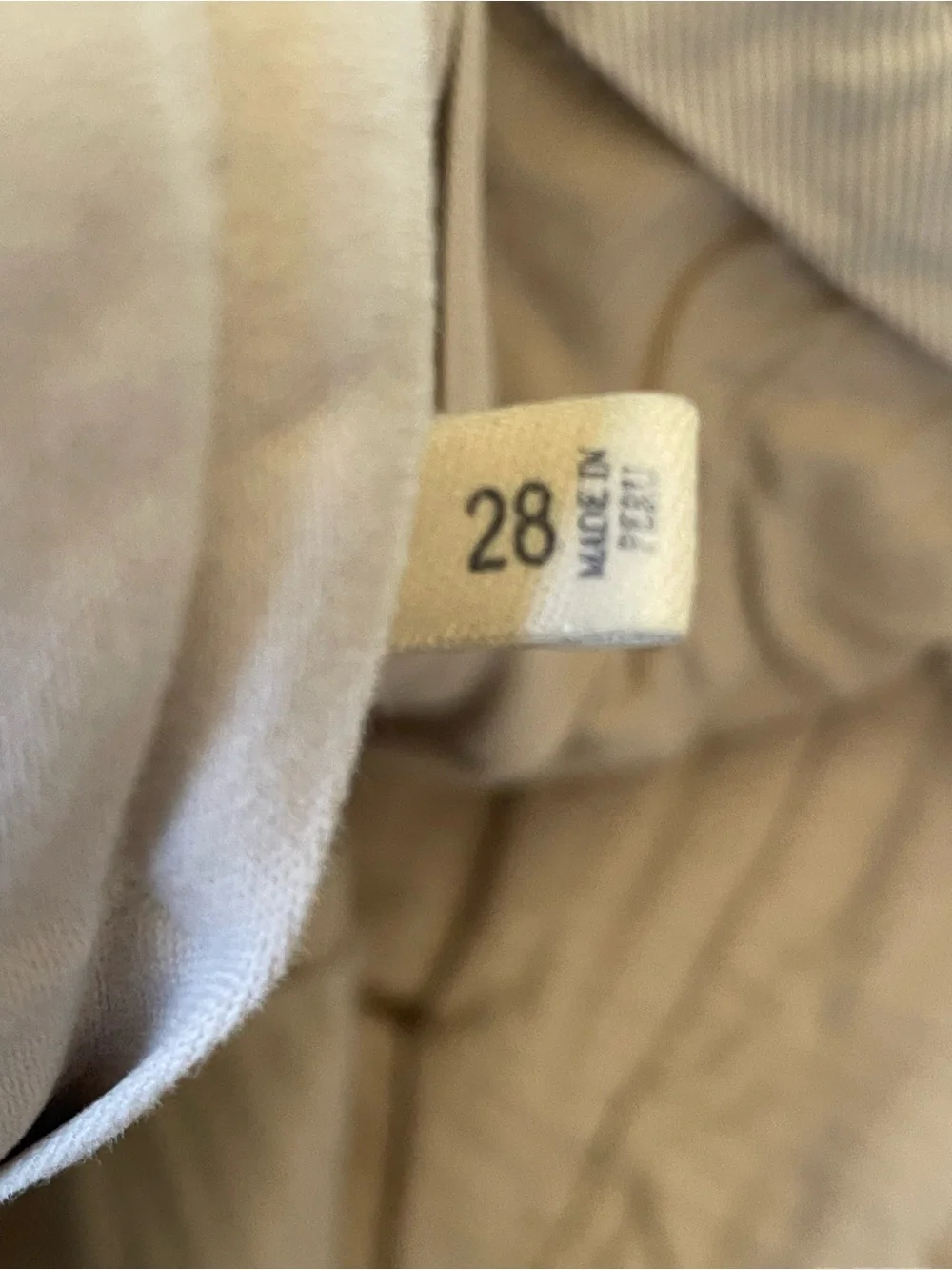 Faherty Reserve Chino Men's Light Khaki Flat Front Shorts 9” Inseam